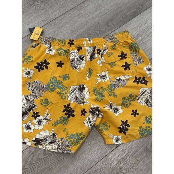 Reyn Spooner Malibuliciou All Over Print Floral Hawaiian 2XL NWT Yellow Summer - Picture 7 of 8